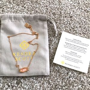 Kendra Scott Rose Gold Necklace
